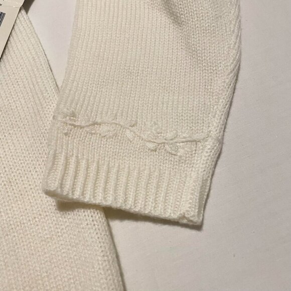 Vintage Karen Scott Cable Knit Sweater Womens Large Made in Hong Kong - Picture 8 of 16